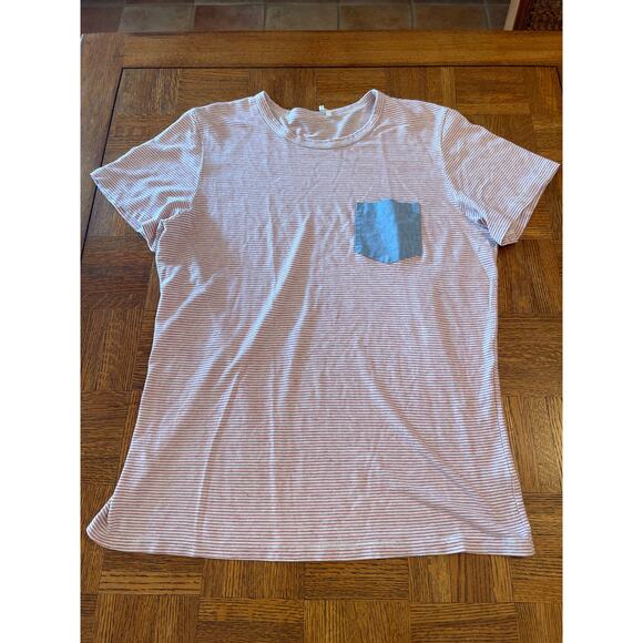 Marine Layer Chambray pocket tee L - Picture 1 of 7